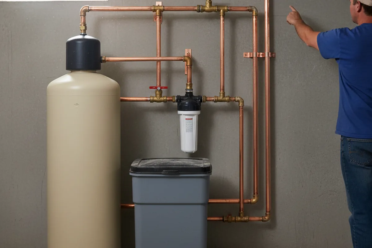 Whole-house water treatment system installed in Ponte Vedra