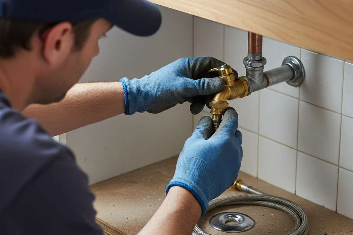 Shutoff valve and fitting work during Well Pump Repair in Ponte Vedra